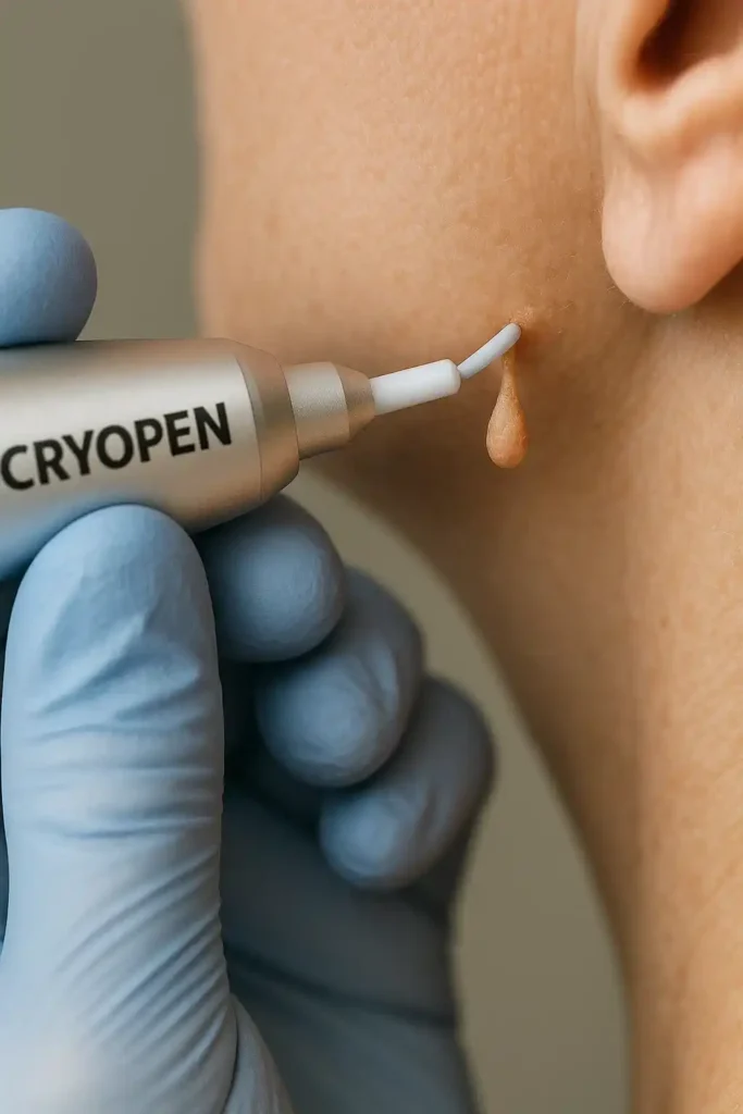 Cryopen for skin tags removal Peterborough speak to our team today!