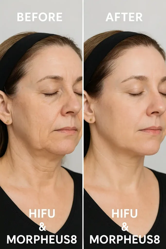 HIFU & Morpheus8 treatment results Peterborough - book in today!