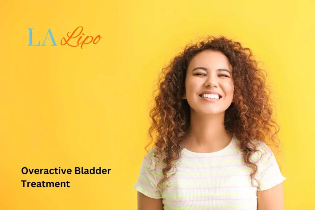 woman smiling about overactive bladder treatment Peterborough solutions
