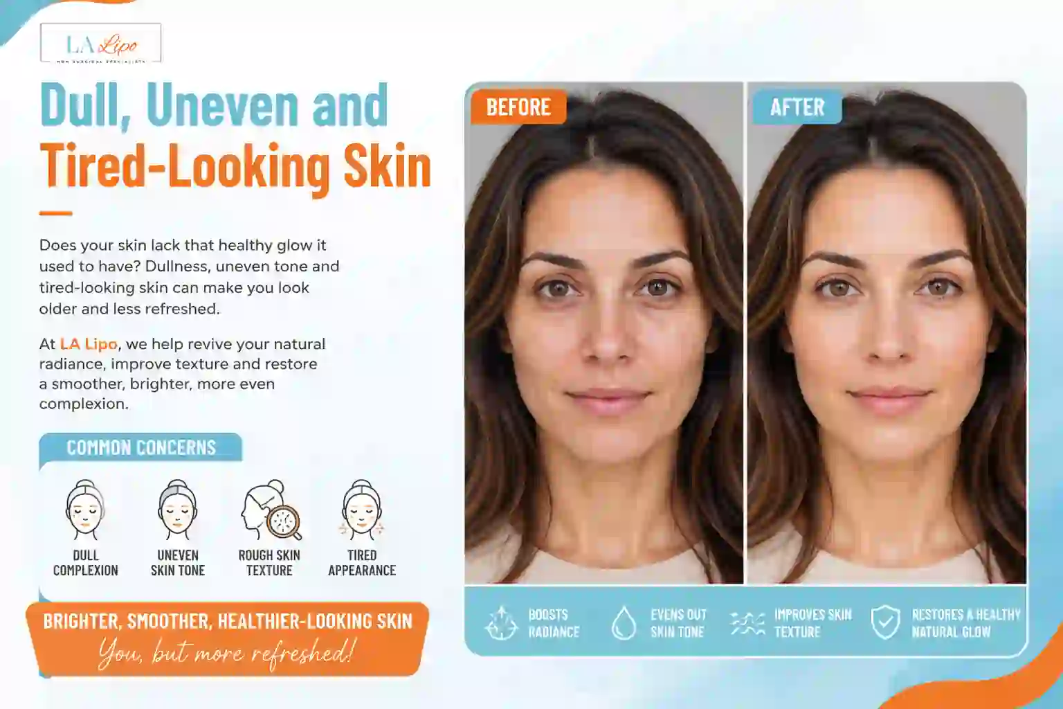 Sign #5: Dull, Uneven and Tired-Looking Skin Peterborough